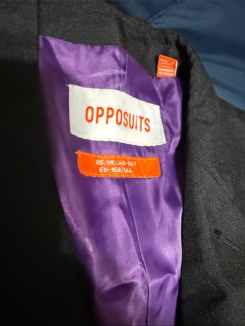 Opposuits Boy's Black Blazer Jacket - Picture 2 of 3